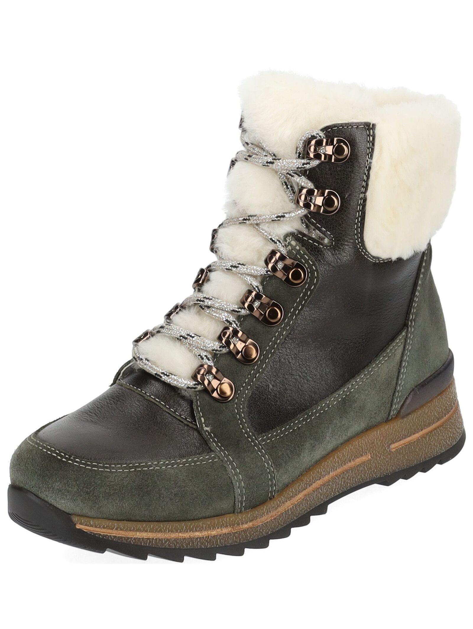 Stiefelette 12-24599 Damen Waldgrün 39 von ara