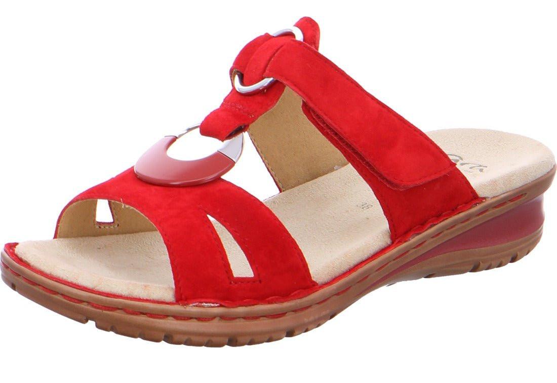 12-27233-78 - Wildleder Sandale Damen Rot 37 von ara