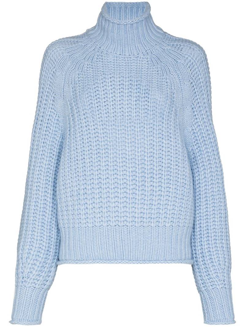 arch4 Ellis turtleneck jumper - Blue von arch4