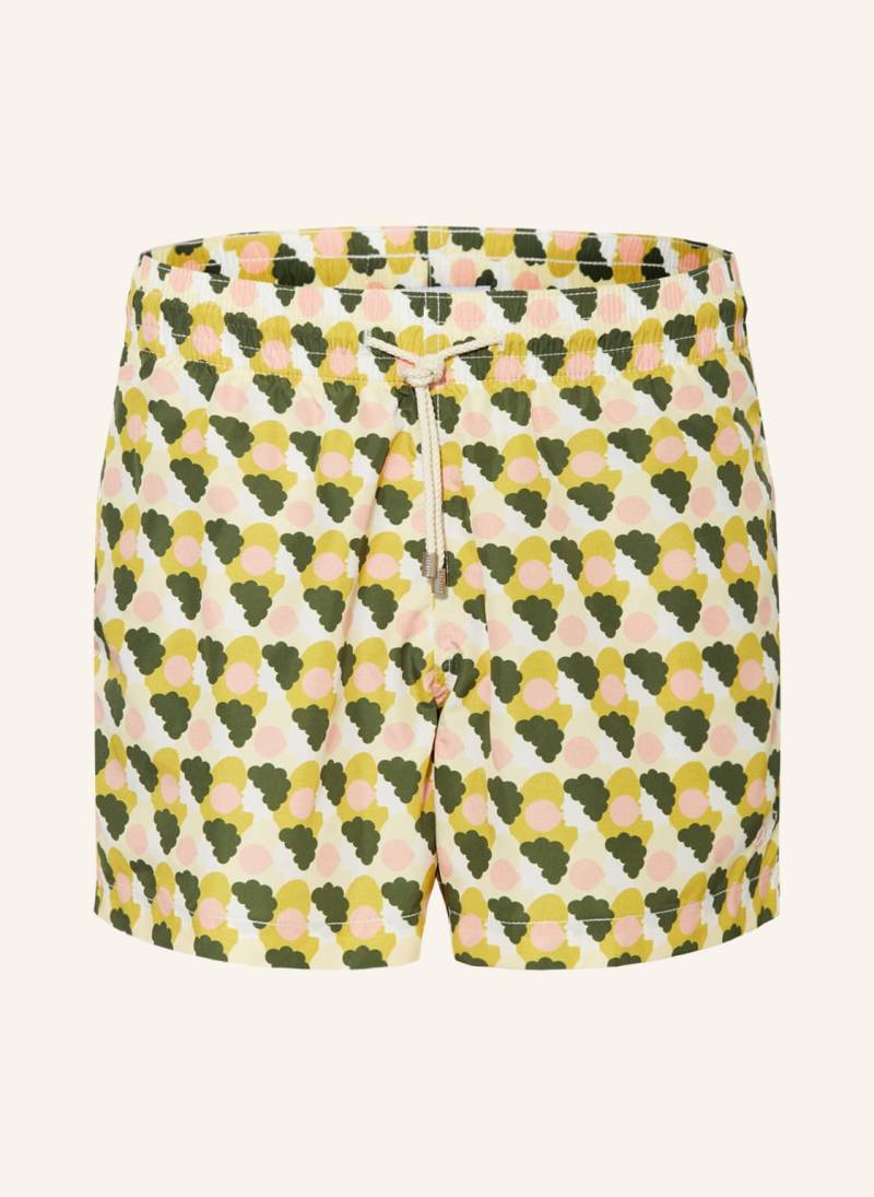 Arrels Barcelona Badeshorts Green Bubblegum × Olimpia Zagnoli gelb von arrels BARCELONA