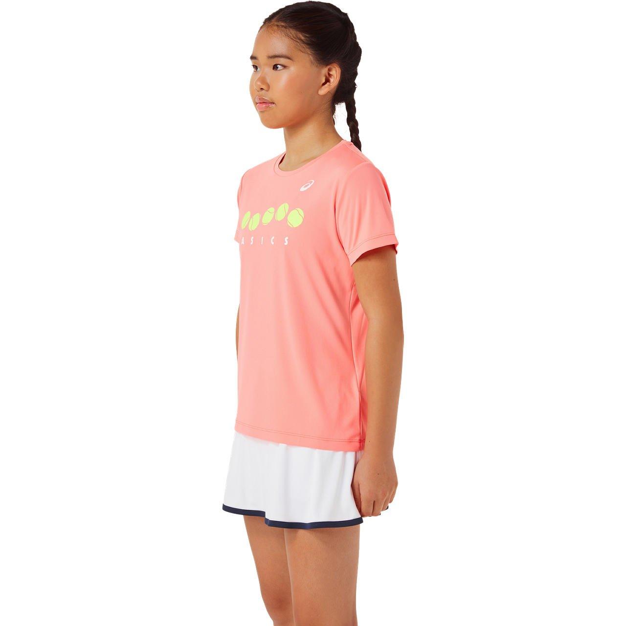 Court Gpx T-shirt Kinder Unisex  M von asics