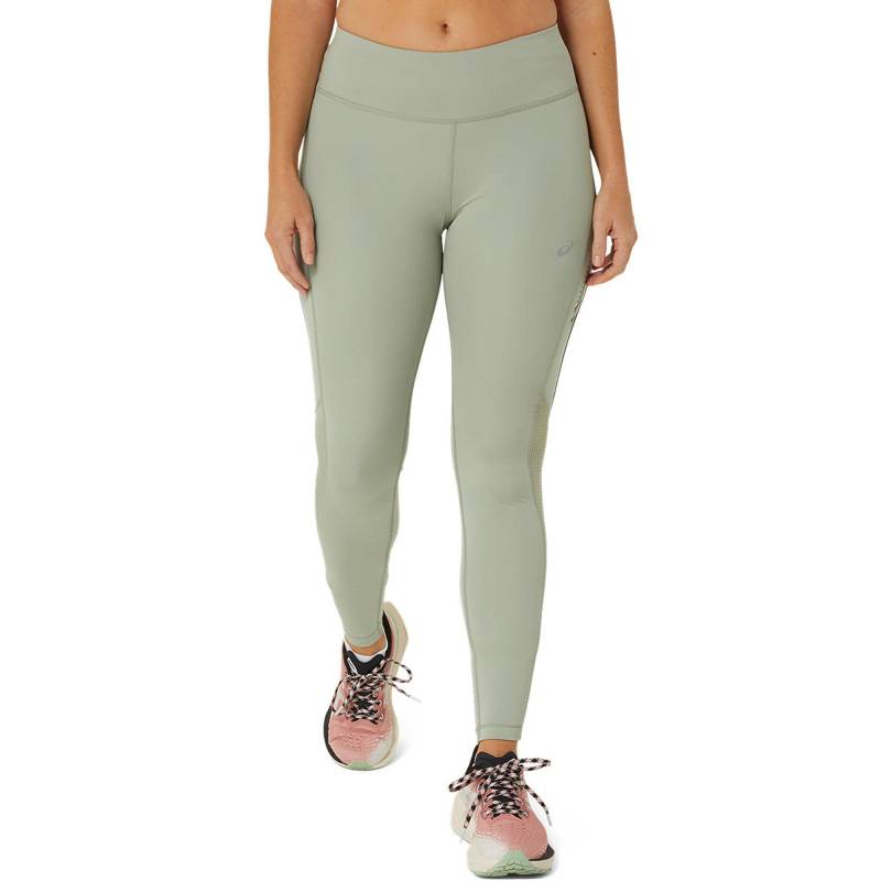 Lange Sport Tights Damen Hellgrün M von asics