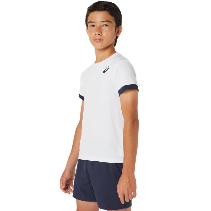 Tennis Ss Top Kinder Unisex  M von asics