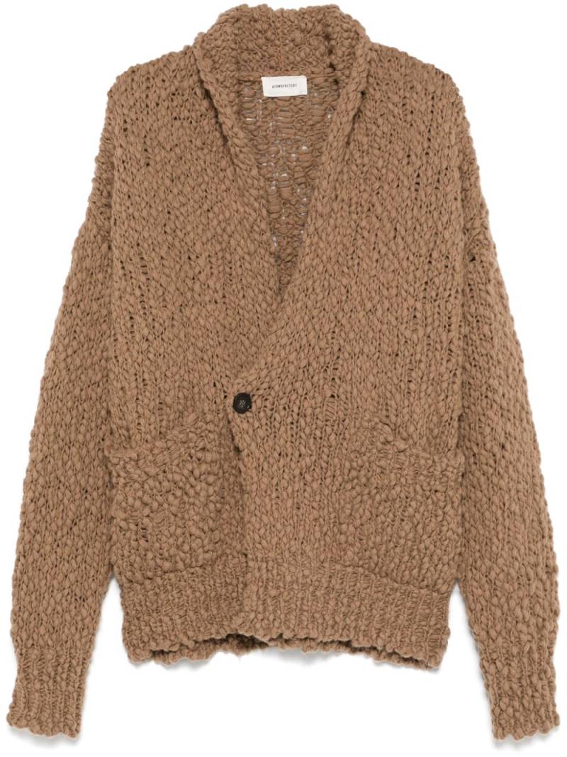 atomo factory chunky-knit cardigan - Brown von atomo factory