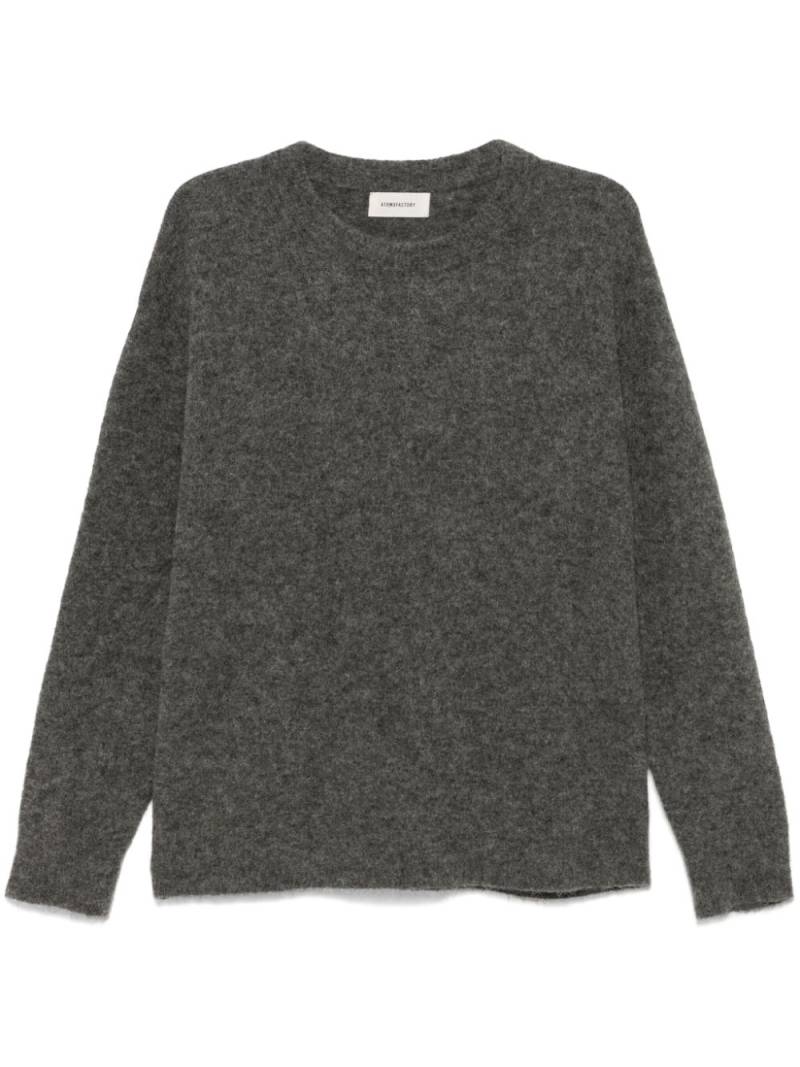 atomo factory felted sweater - Grey von atomo factory