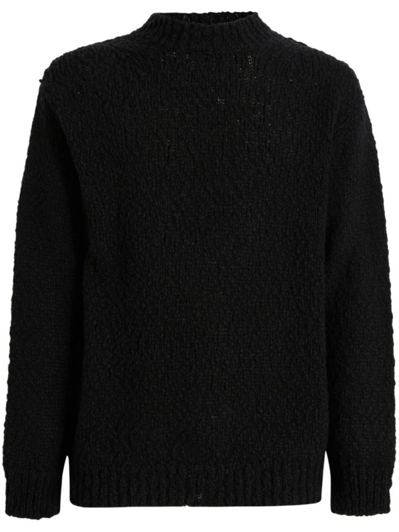 atomo factory ribbed knit sweater - Black von atomo factory