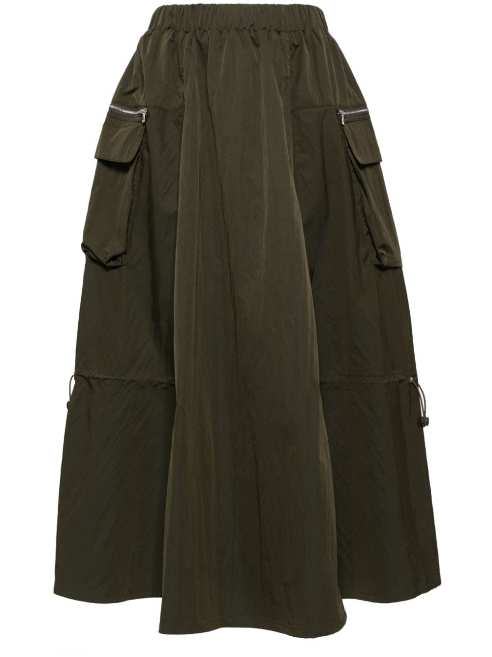 b+ab Cargo A-line skirt - Green von b+ab