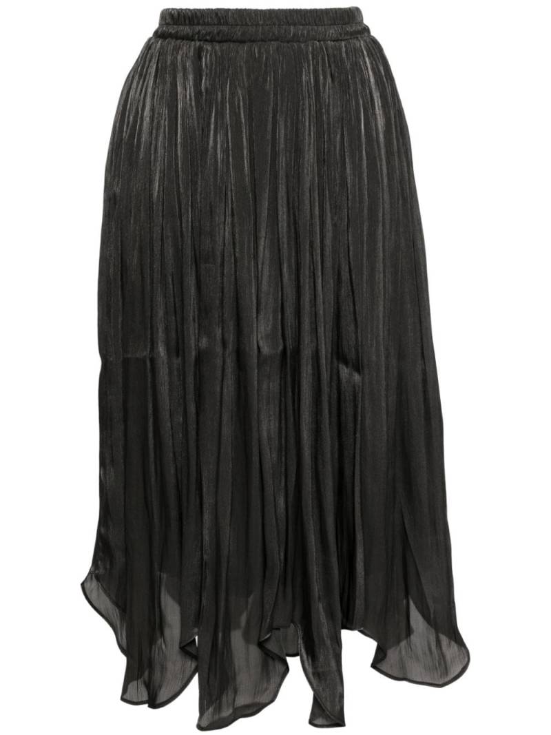 b+ab Pleated Skirt - Black von b+ab