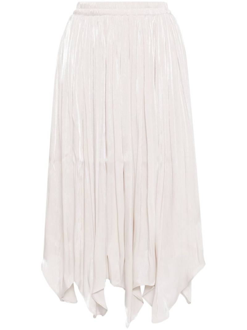 b+ab Pleated Skirt - Neutrals von b+ab