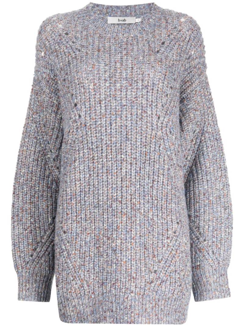 b+ab crew-neck knitted jumper - Multicolour von b+ab