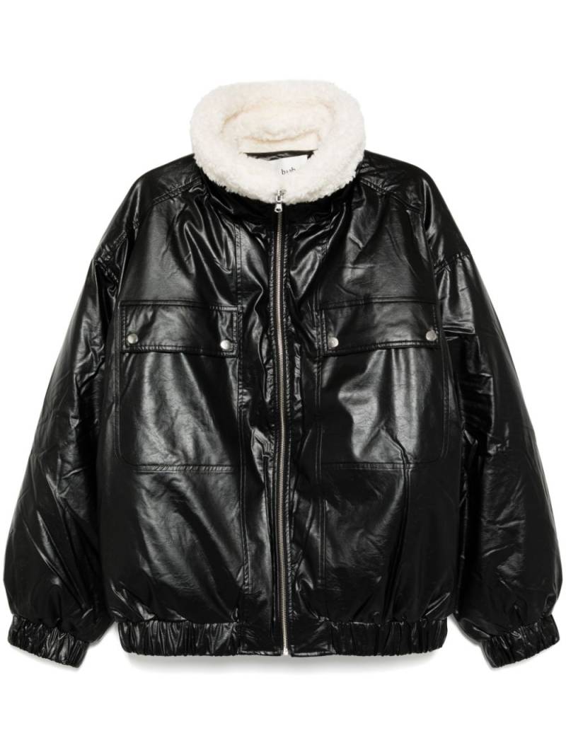 b+ab faux-leather jacket - Black von b+ab