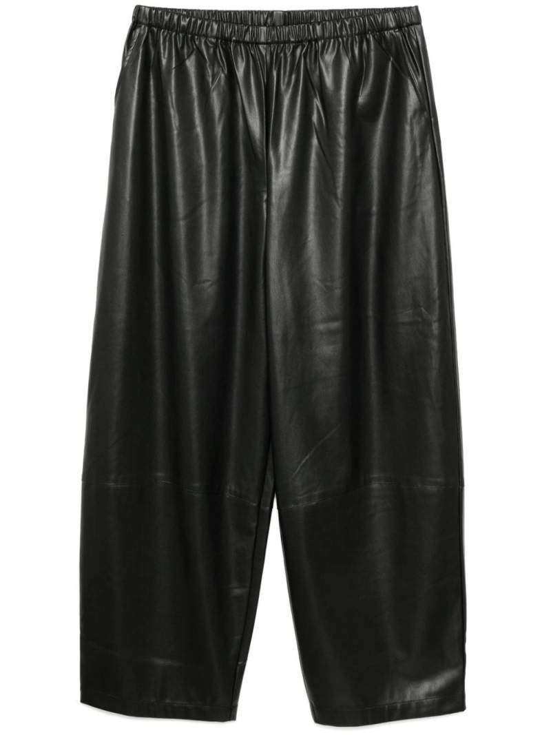 b+ab faux leather trouser - Black von b+ab