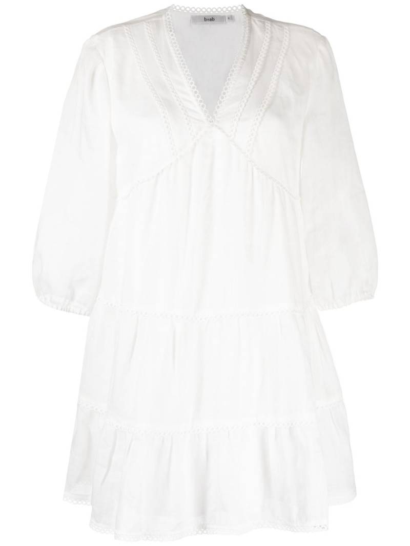 b+ab flared short dress - White von b+ab