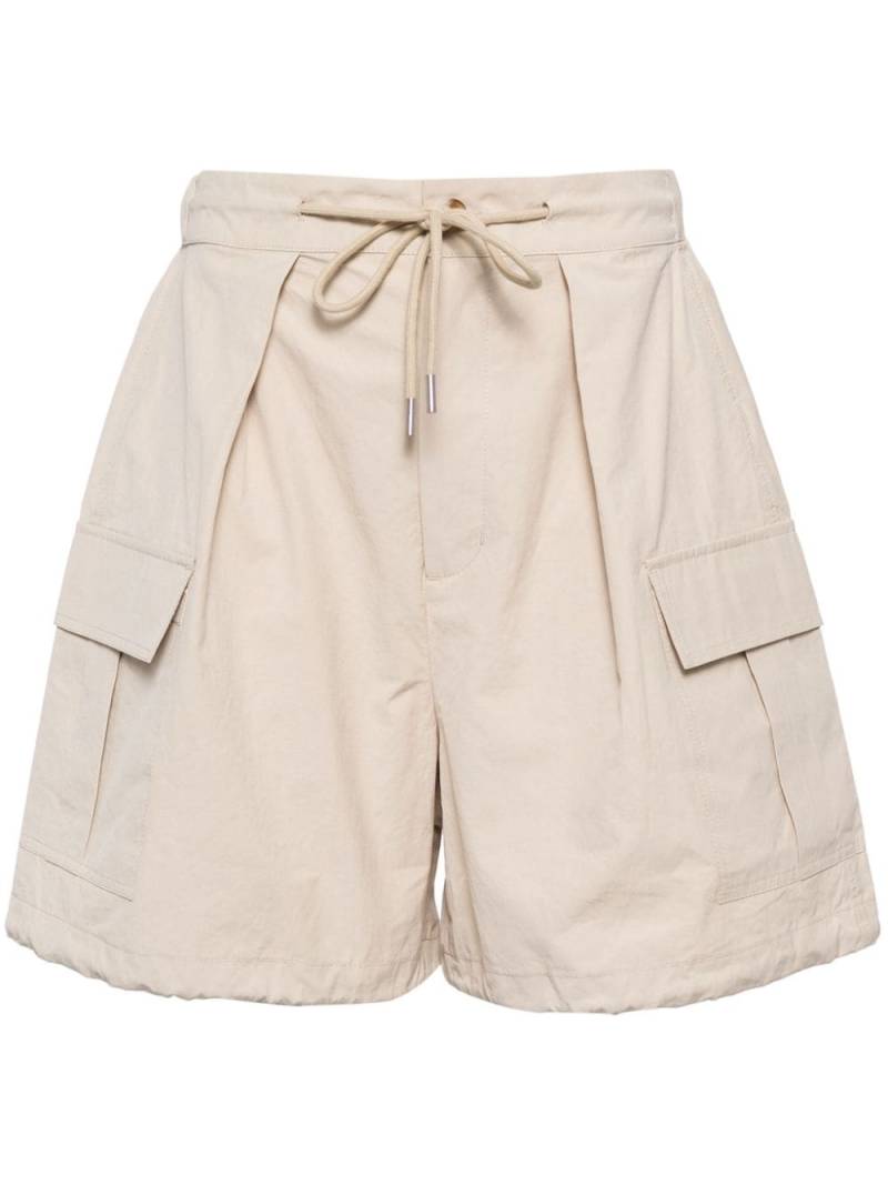 b+ab high-waisted cargo shorts - Neutrals von b+ab