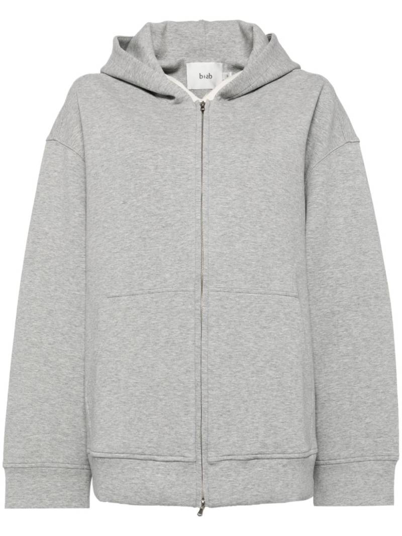 b+ab hood zip-up jacket - Grey von b+ab