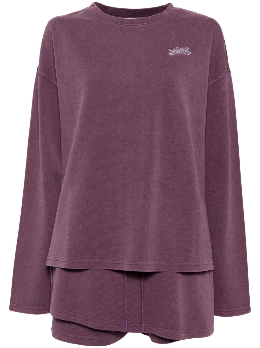 b+ab jersey top skort set - Purple von b+ab