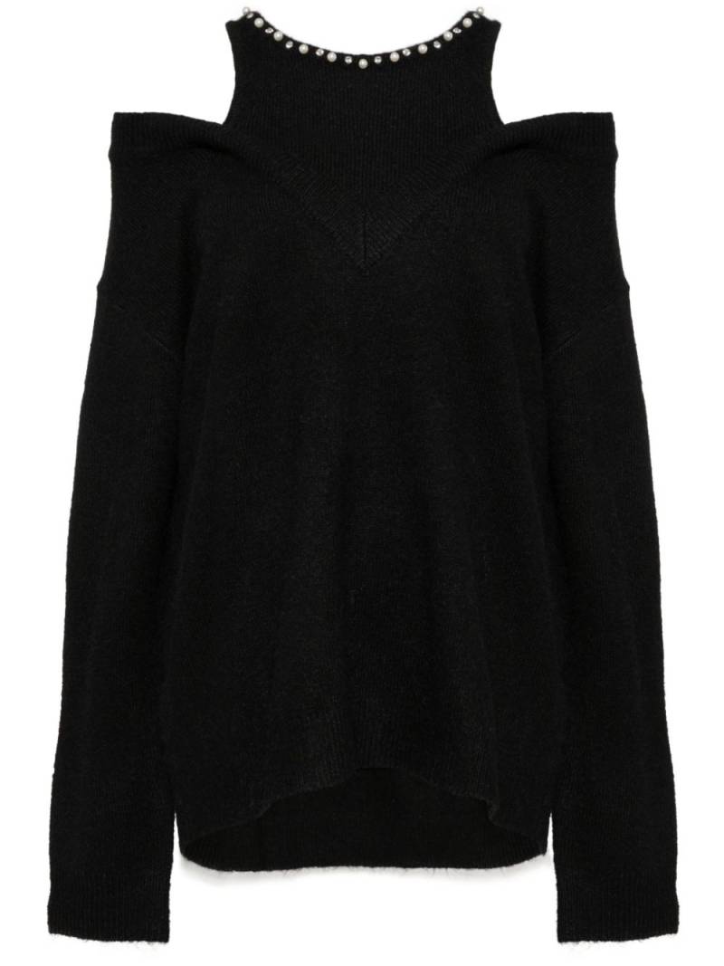 b+ab layered sweater - Black von b+ab