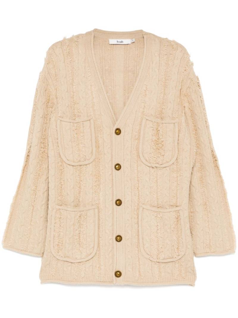 b+ab oversized cardigan - Neutrals von b+ab