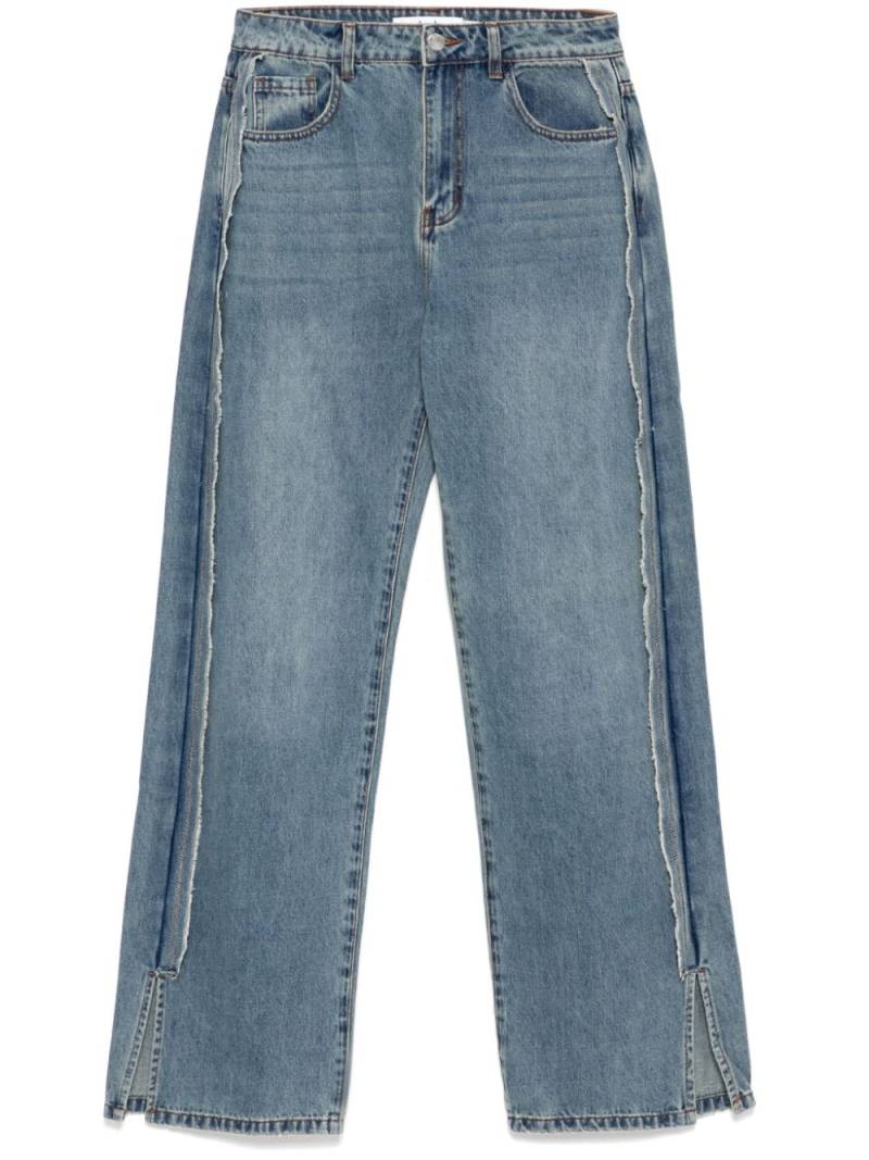 b+ab raw edge jeans - Blue von b+ab