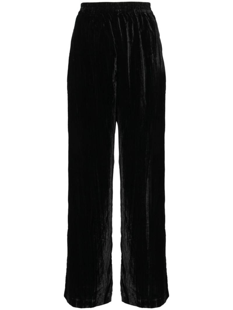 b+ab reflective straight trousers - Black von b+ab