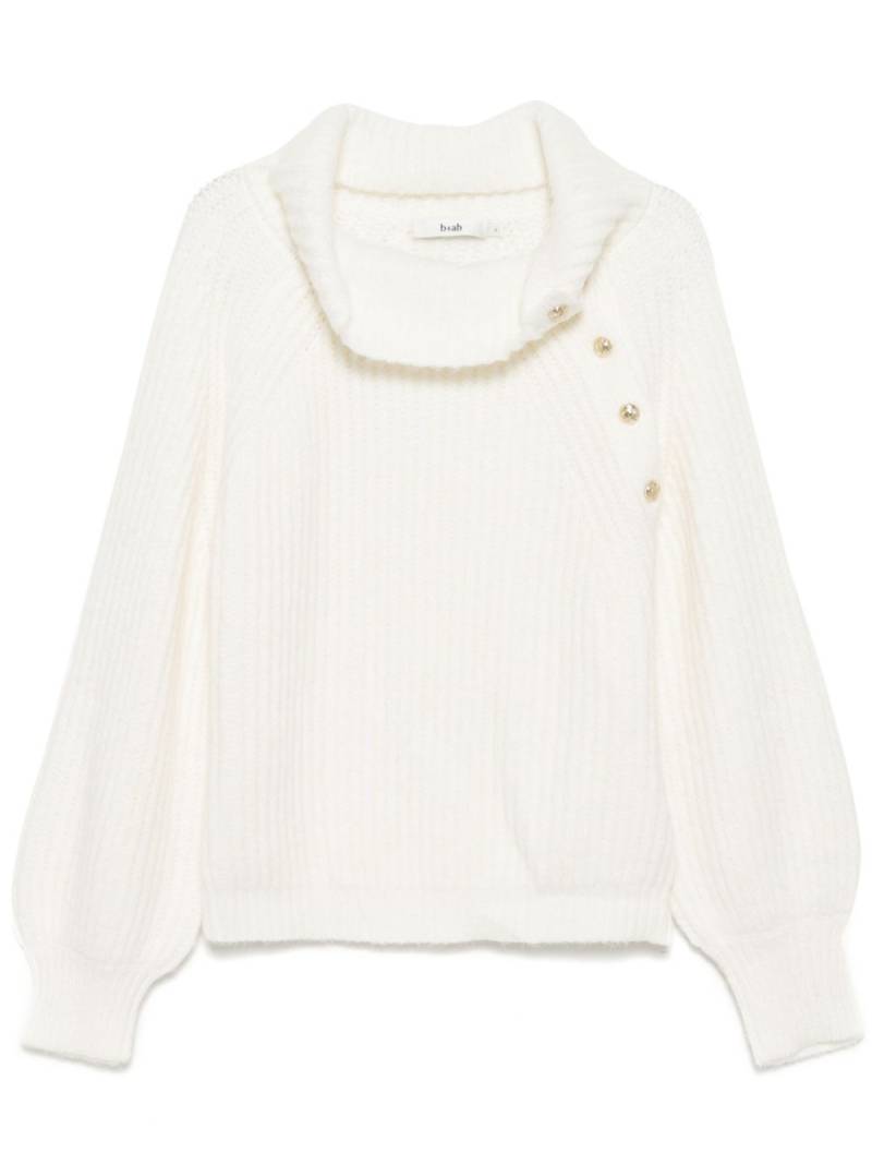 b+ab ribbed sweater - Neutrals von b+ab