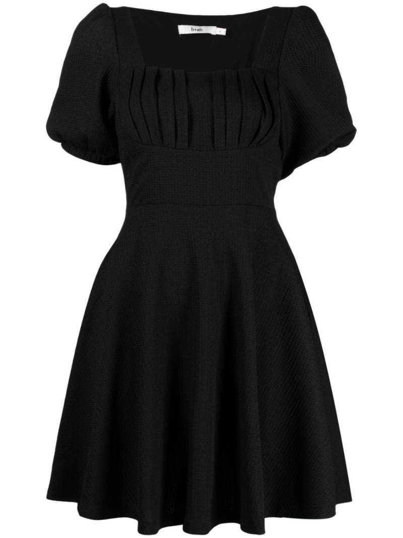 b+ab short-sleeve flared dress - Black von b+ab