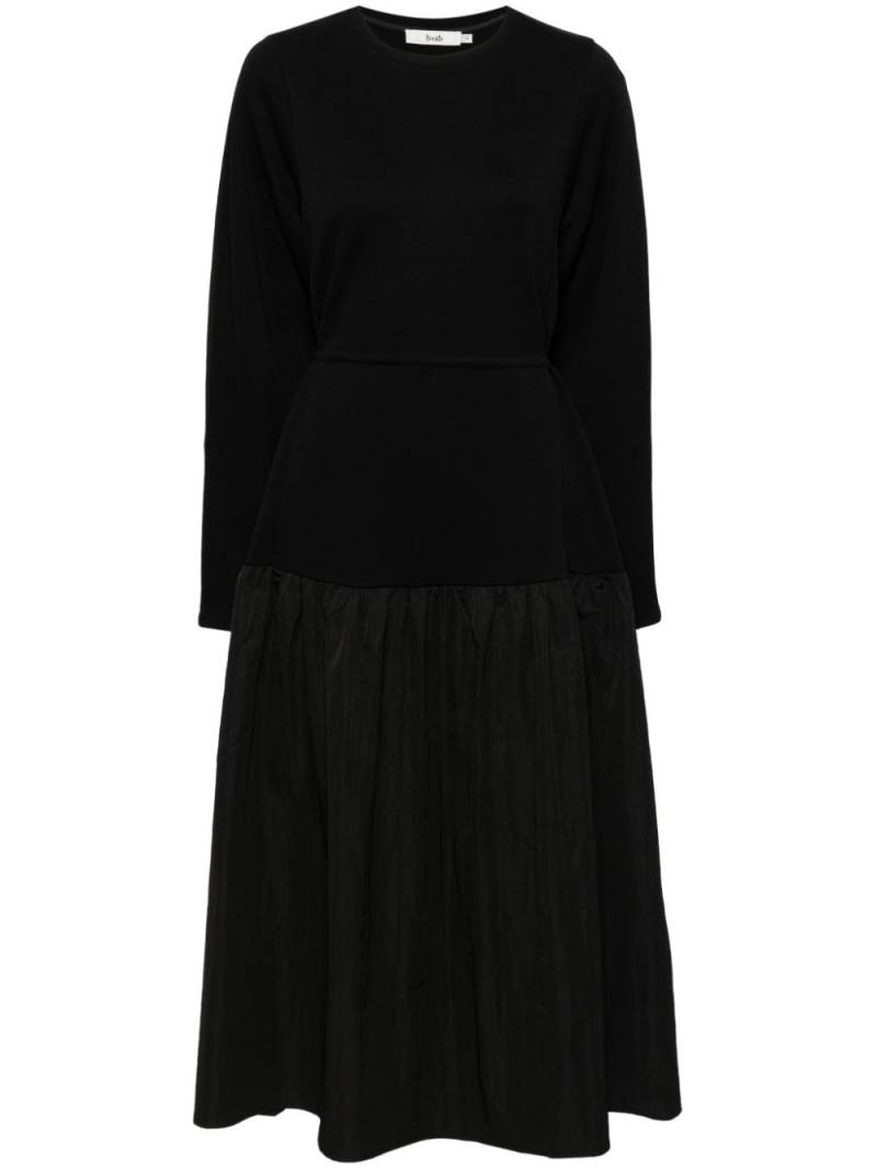 b+ab two-tone midi dress - Black von b+ab