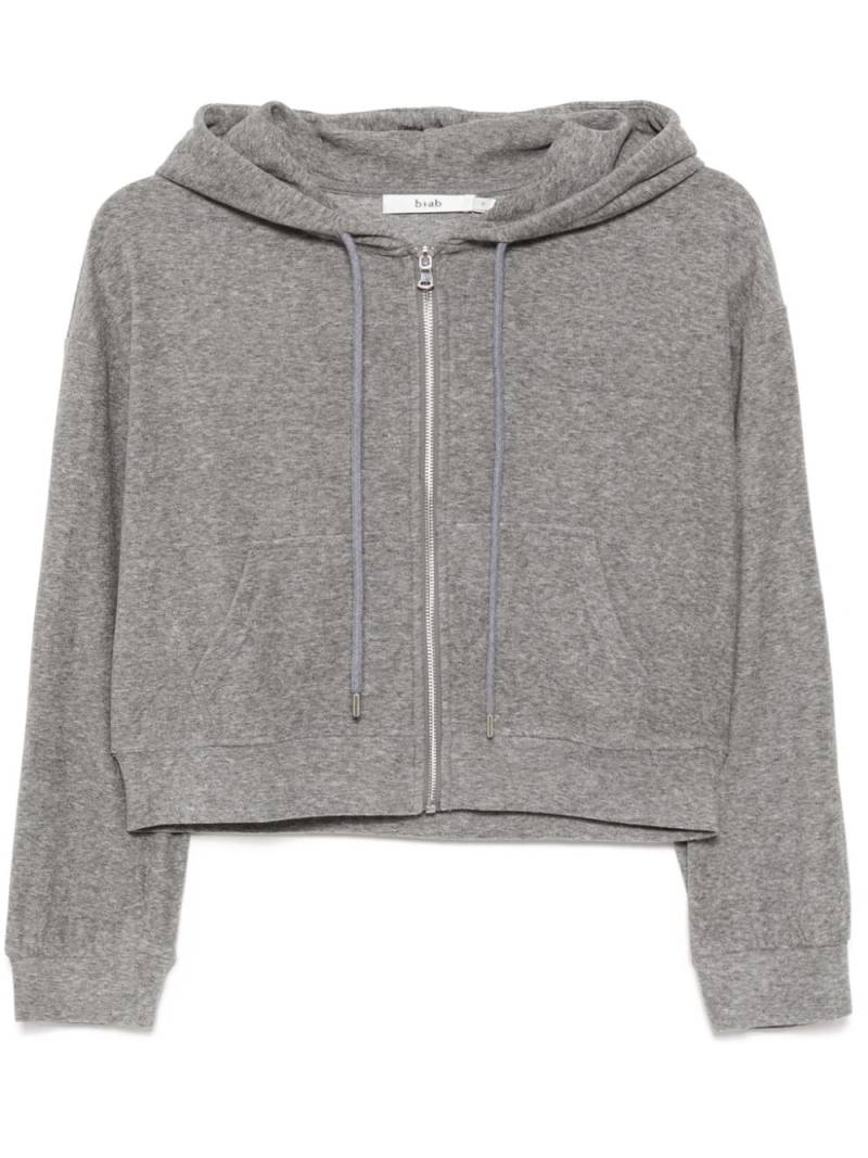 b+ab zipped hoodie - Grey von b+ab