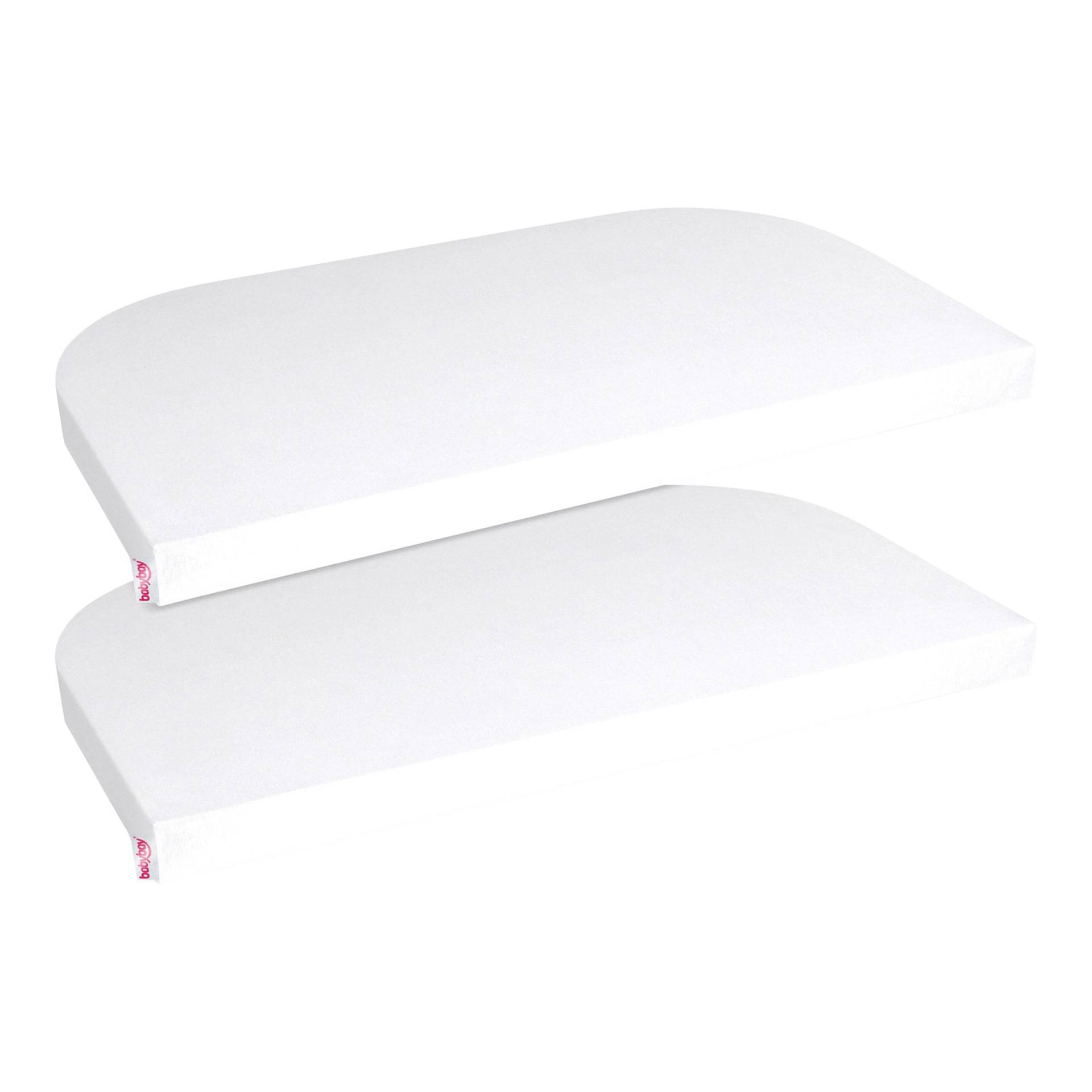 2er-Pack Jersey-Spannbetttücher Deluxe für Beistellbett Original 2er-Pack Jersey-Spannbetttücher Deluxe für Beistellbett Original von babybay