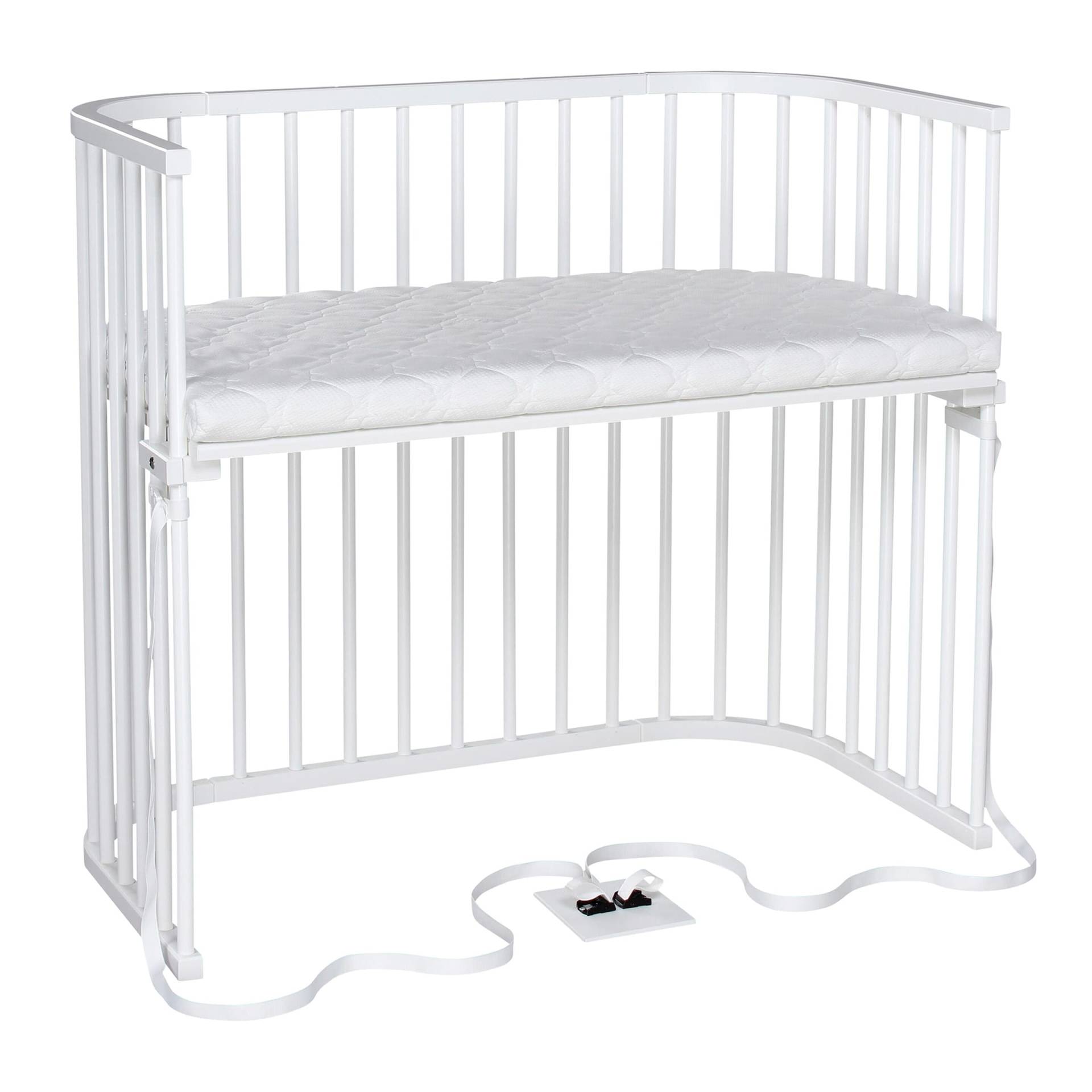 Beistellbett Boxspring XXL weiß mit Matratze Classic Soft Beistellbett Boxspring XXL weiß mit Matratze Classic Soft von babybay
