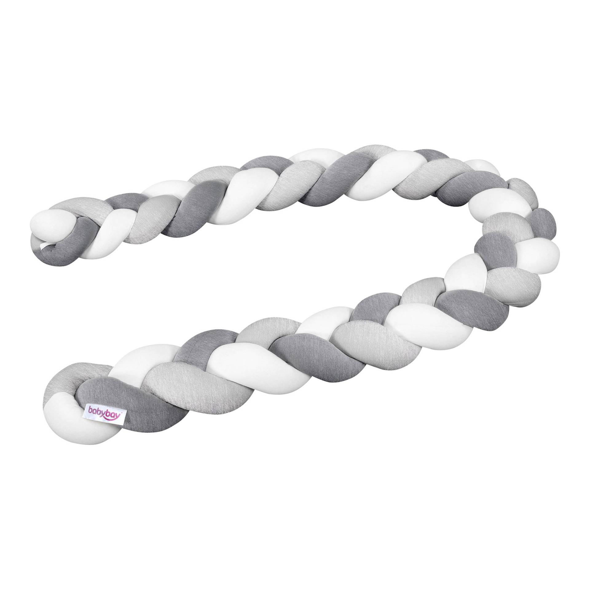 Nestchenschlange Jersey geflochten 200 cm Nestchenschlange Jersey geflochten 200 cm von babybay