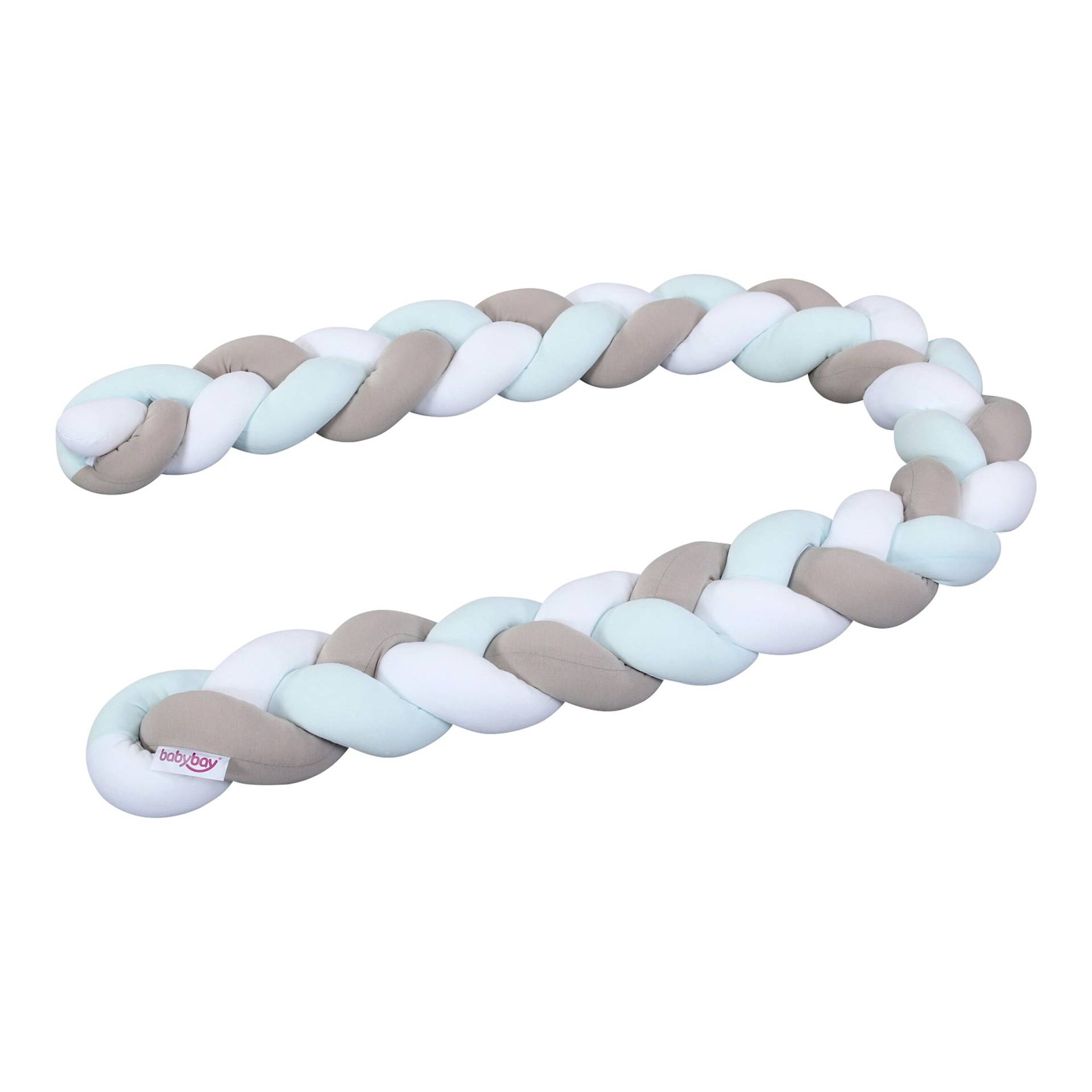 Nestchenschlange Jersey geflochten 200 cm Nestchenschlange Jersey geflochten 200 cm von babybay