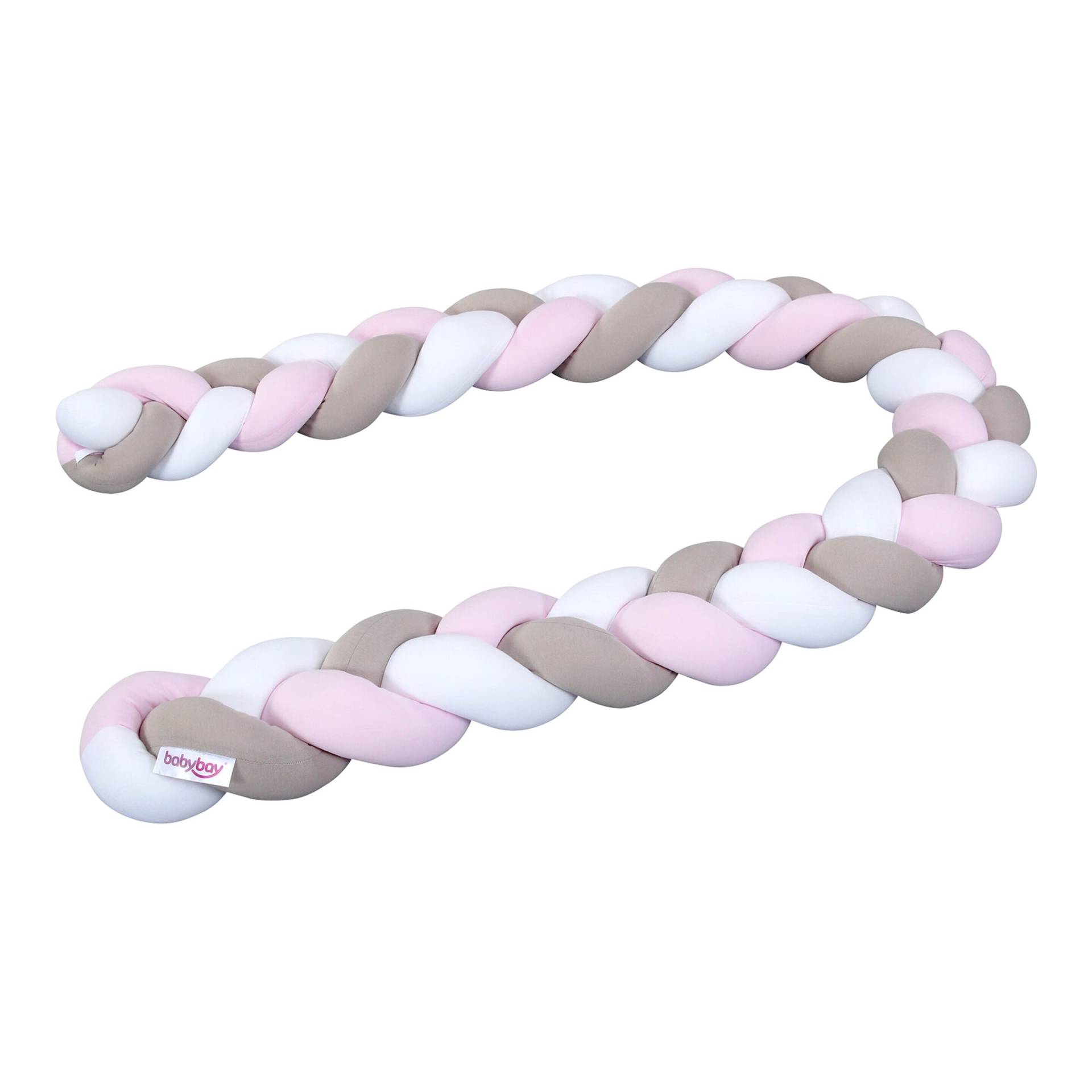 Nestchenschlange Jersey geflochten 200 cm Nestchenschlange Jersey geflochten 200 cm von babybay