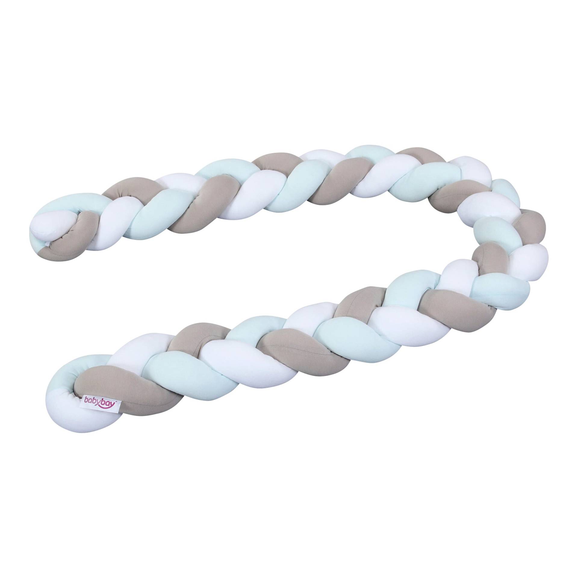 Nestchenschlange Jersey geflochten 180 cm Nestchenschlange Jersey geflochten 180 cm von babybay