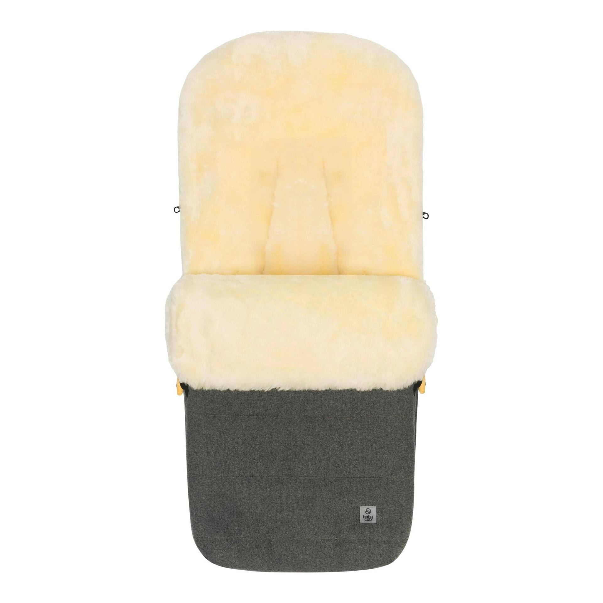 Winterfußsack Lammfell Lille Wool für Kinderwagen, Buggy von babycab