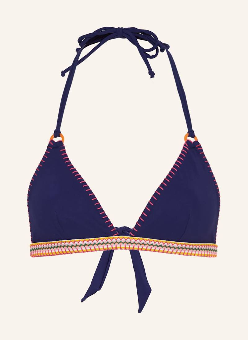 Banana Moon Neckholder-Bikini-Top Kalany Wakao blau von banana moon