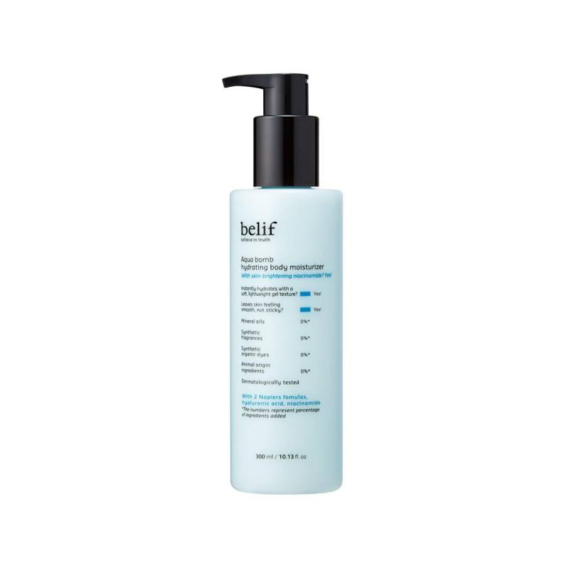 Aqua Bomb Hydrating Body Moisturizer - Feuchtigkeitsspendende Körperlotion Damen  300ml von belif