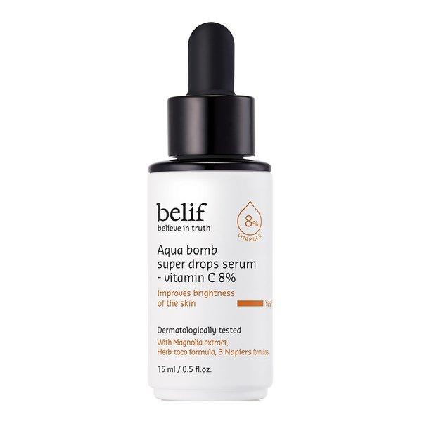 Aqua Bomb Super Drops Serum - Serum Mit 8% Vitamin C Damen  15ml von belif