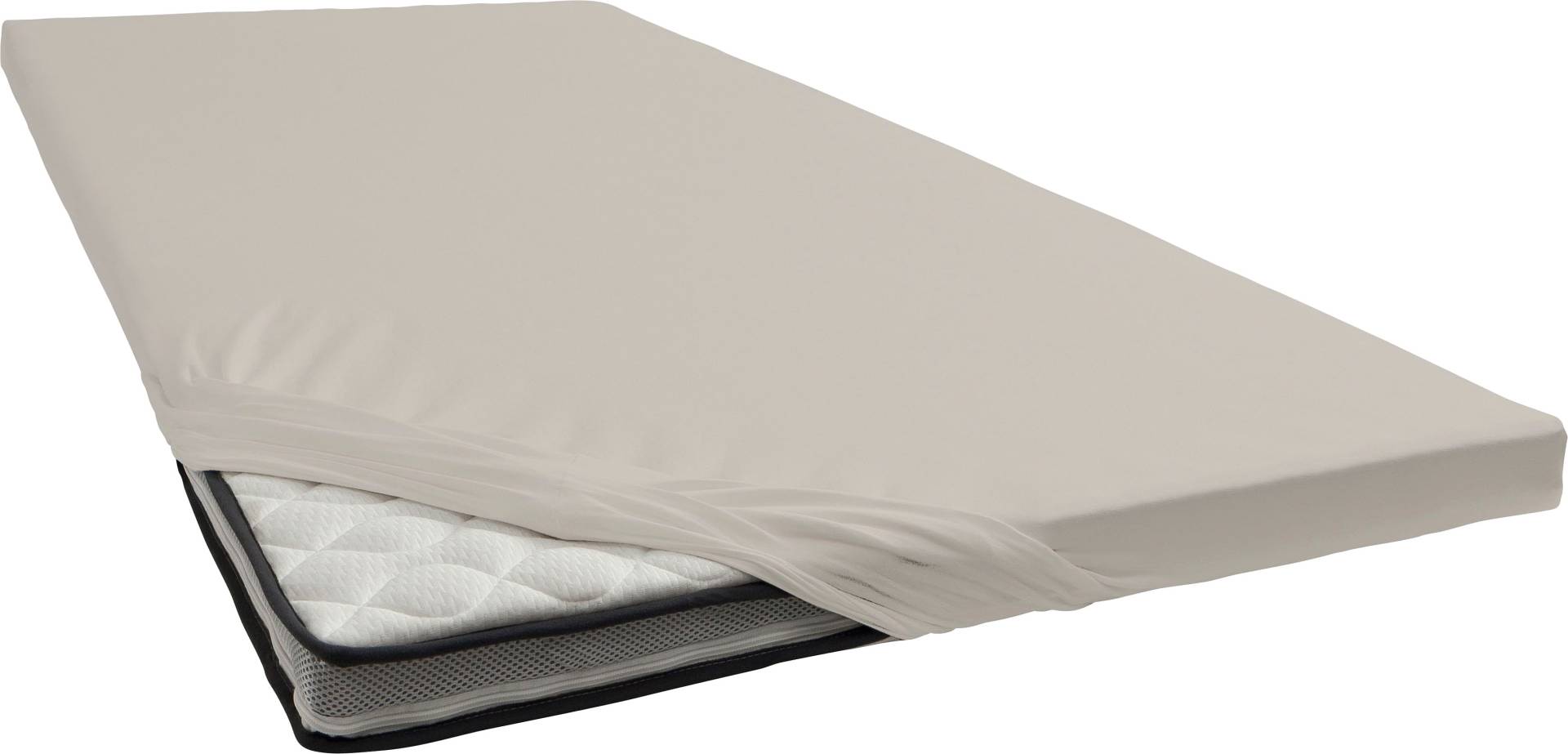 bellana Spannbettlaken »Jersey-Elasthan deluxe in Gr. 90x200, 140x200 oder 180x200, für Topper«, aus Baumwolle, für Matratzen bis 10 cm Höhe, Bettlaken, Spannbetttuch bellana Spannbettlaken »Jersey-Elasthan deluxe in Gr. 90x200, 140x200 oder 180x200, für Topper«, aus Baumwolle, für Matratzen bis 10 cm Höhe, Bettlaken, Spannbetttuch von bellana