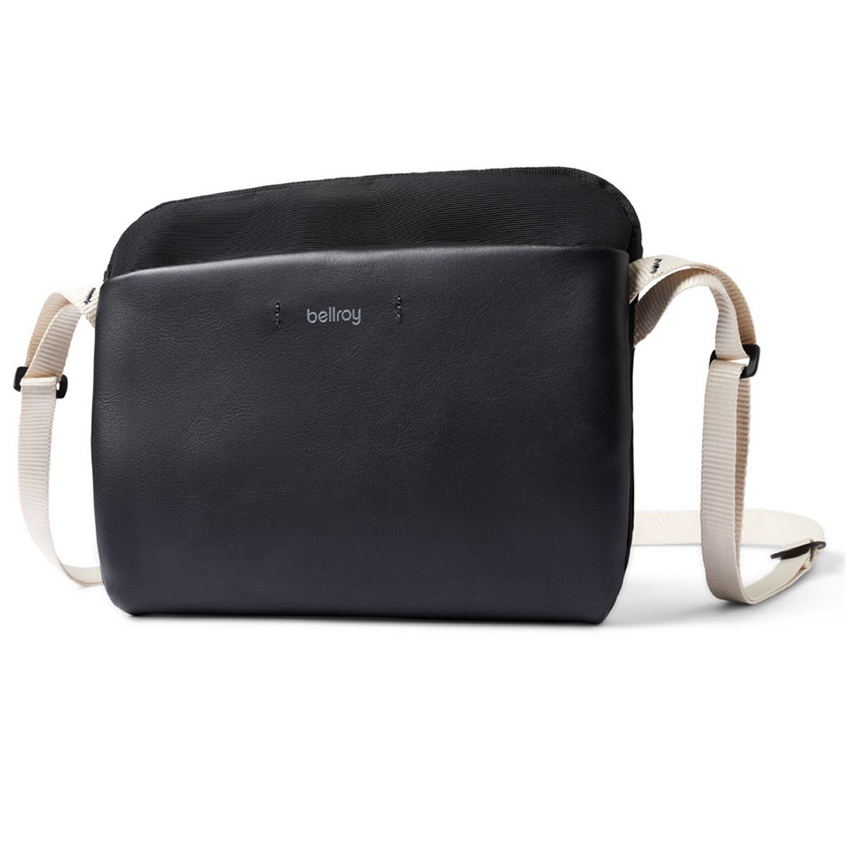 City Pouch Plus Premium Black Sand von bellroy