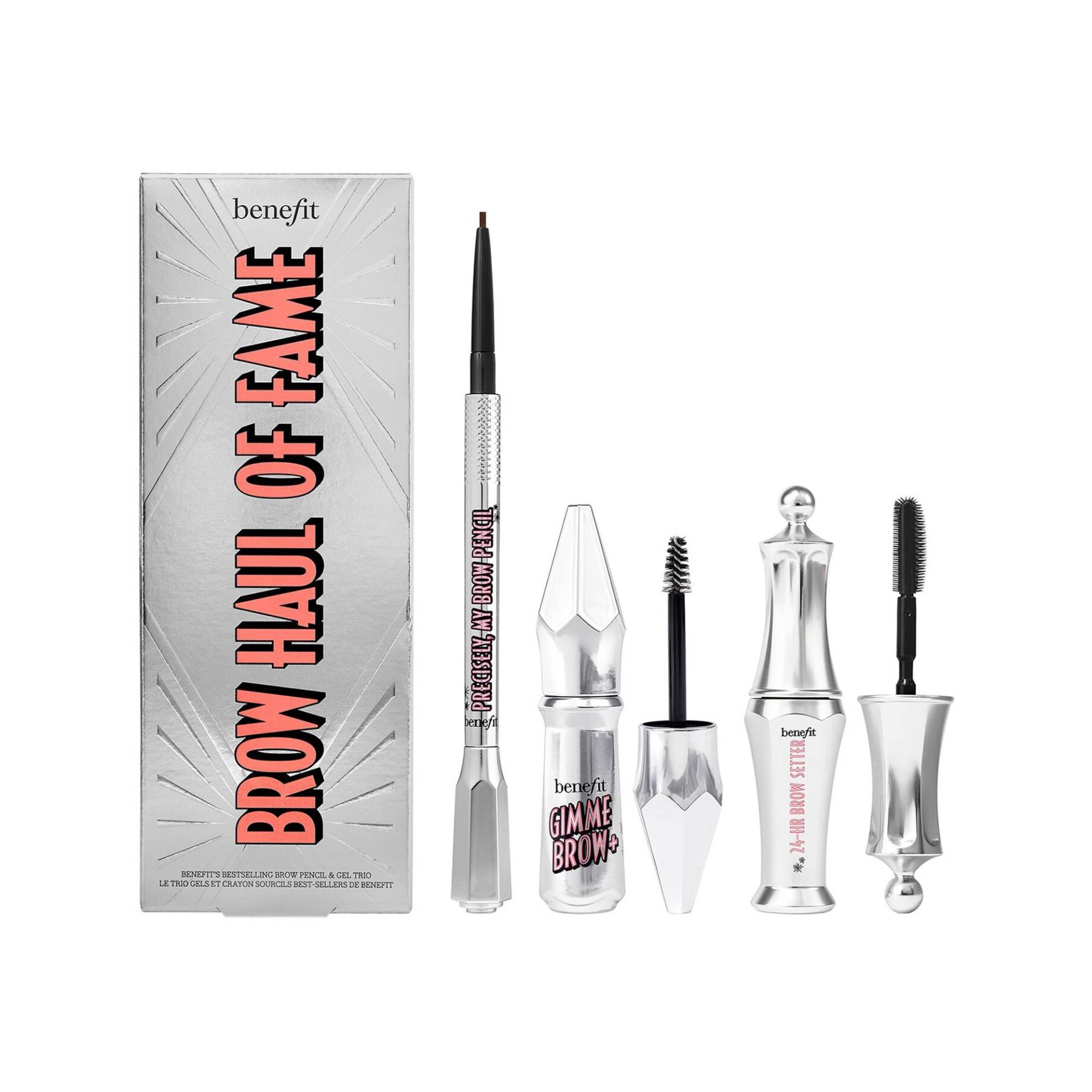 Brow Haul Of Fame - Augenbrauen-kit Aus Stift, Gel & Brow Setter Damen  Deep Set von benefit