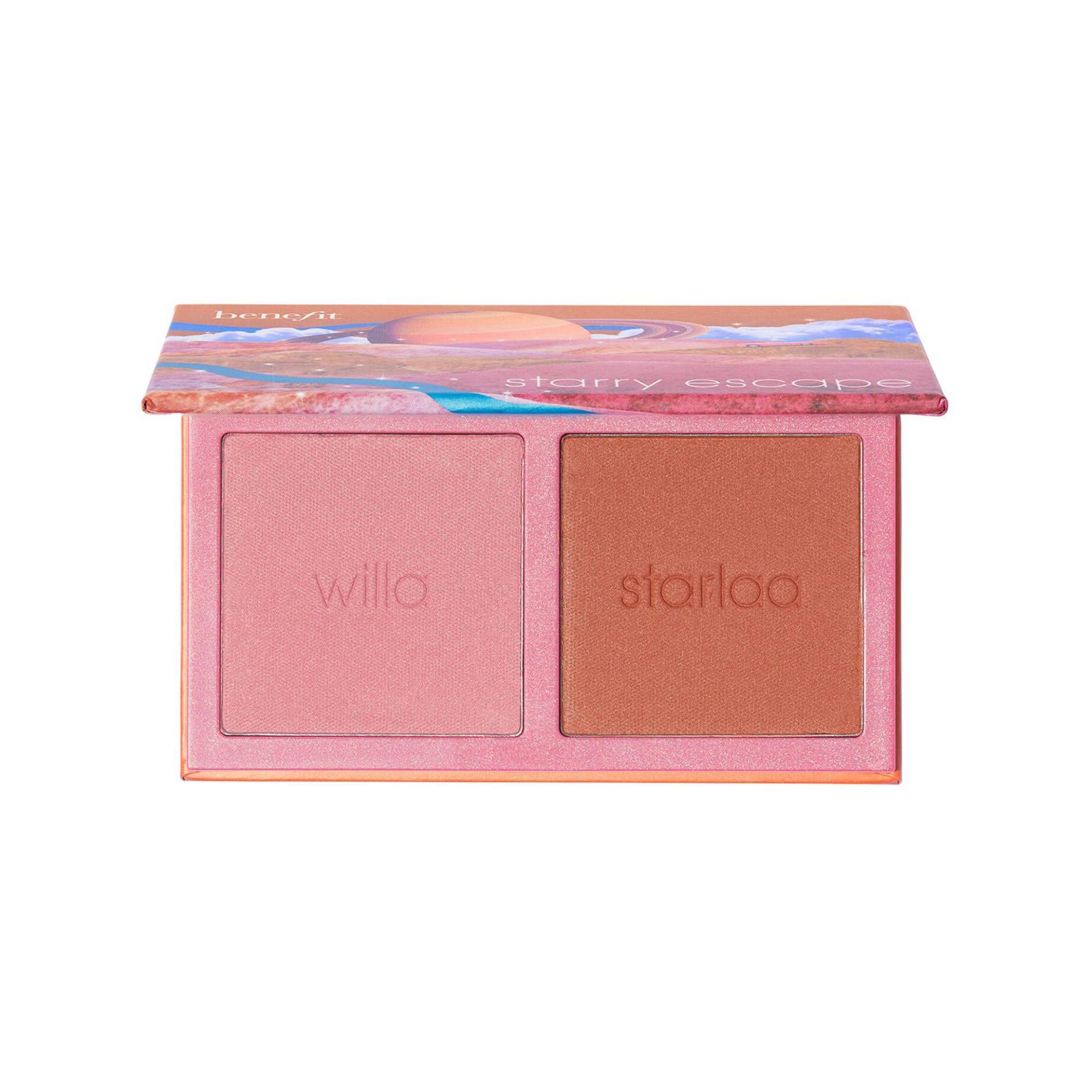 Benefit - Starry Escape Blush Duo Palette Bush & Bronzer Palette, 2 x 2.5 g von Benefit