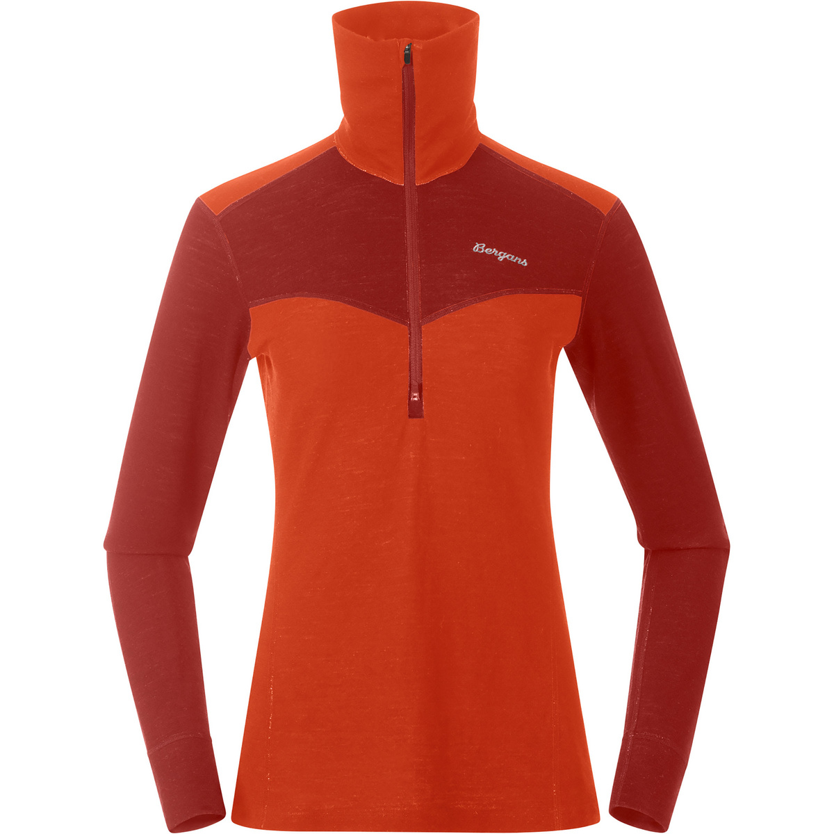Bergans Damen Inner:Dual Merino Half Zip Longsleeve Bergans Damen Inner:Dual Merino Half Zip Longsleeve von bergans