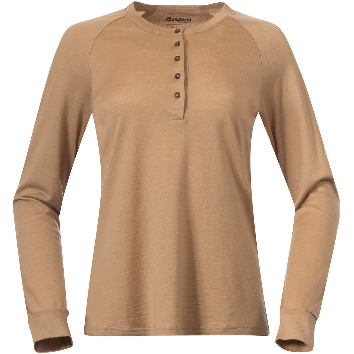 Bergans Damen Lysebu Wool Henley Longsleeve von bergans