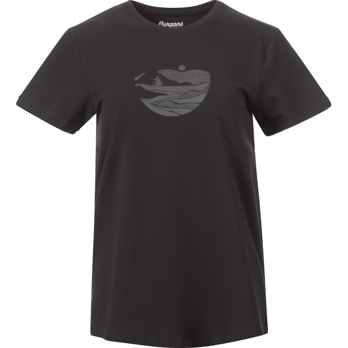 Bergans Damen Nordmarka Organic Cotton Print T-Shirt Bergans Damen Nordmarka Organic Cotton Print T-Shirt von bergans