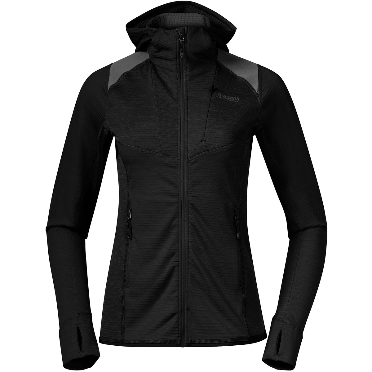 Bergans Damen Rabot Active Mid Hoodie Jacke Bergans Damen Rabot Active Mid Hoodie Jacke von bergans