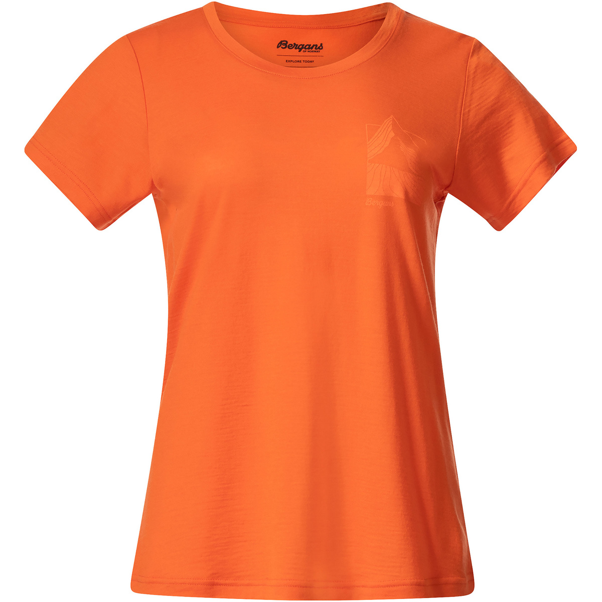 Bergans Damen Rabot Mount Wool T-Shirt von bergans