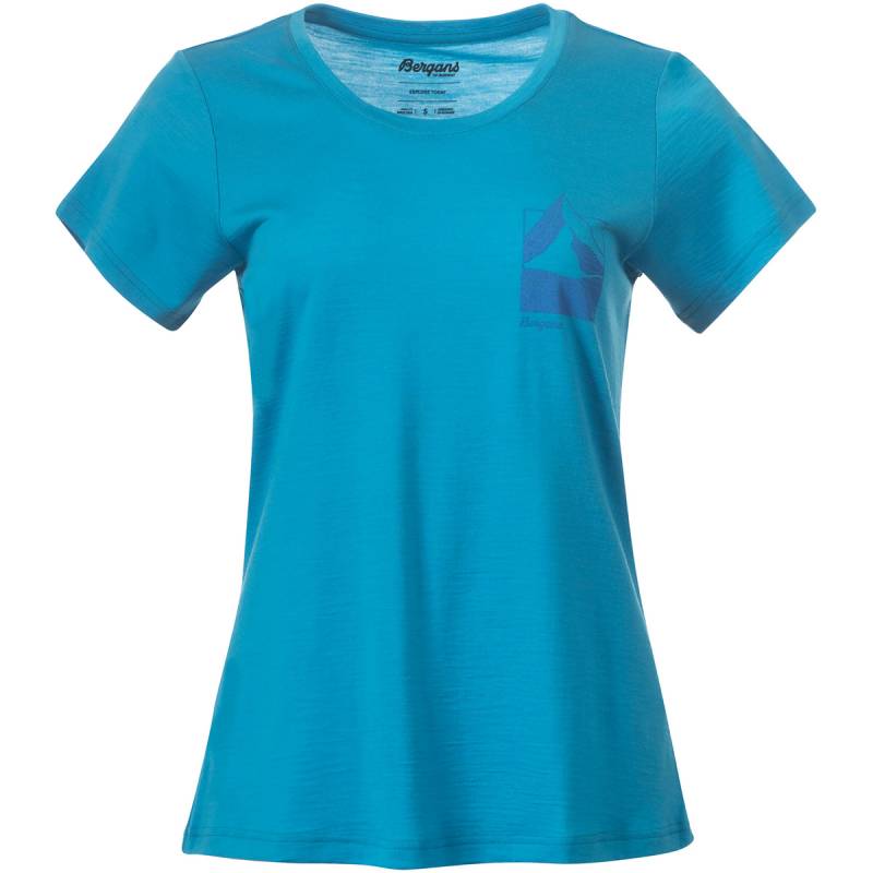 Bergans Damen Rabot Mount Wool T-Shirt von bergans