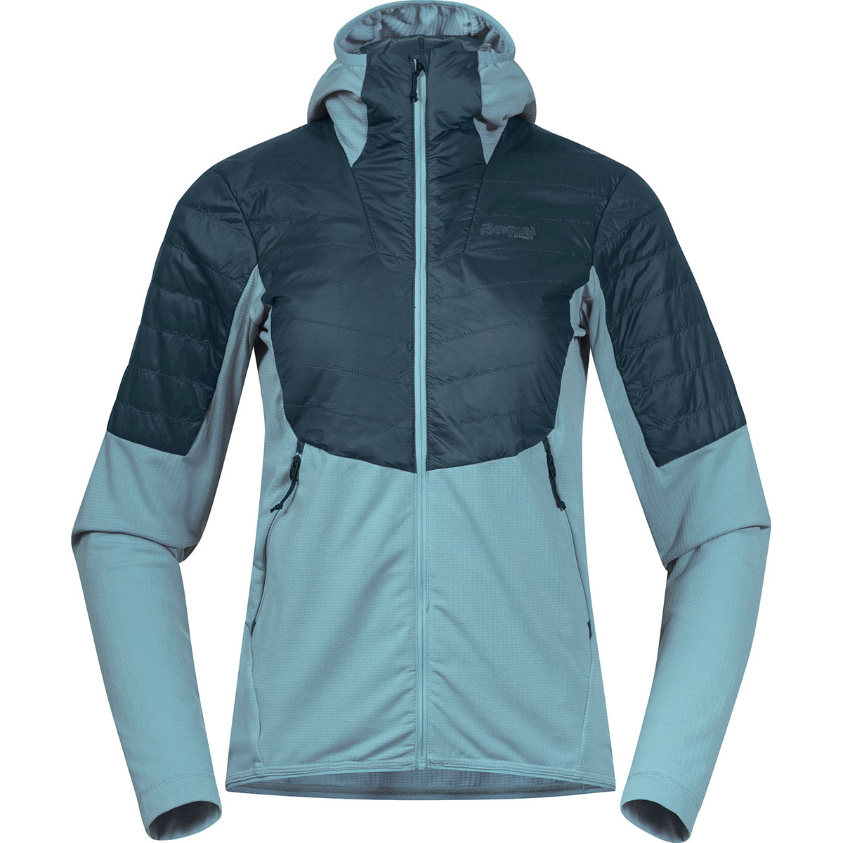 Bergans Damen Senja Midlayer Hood Jacke von bergans