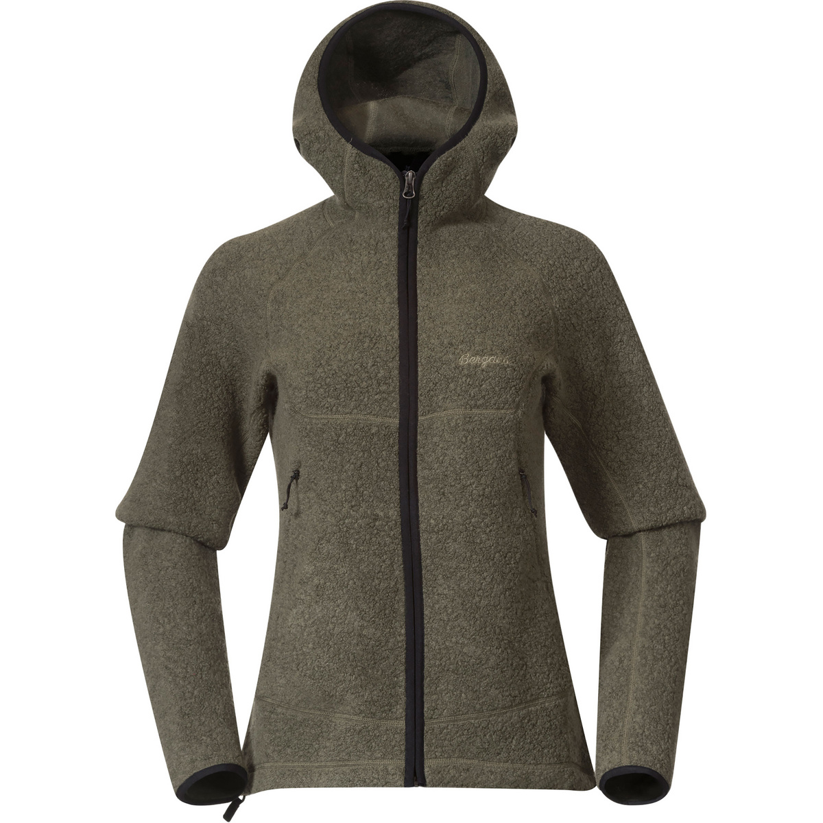 Bergans Damen Vaagaa Merino Terry Hoodie Jacke von bergans